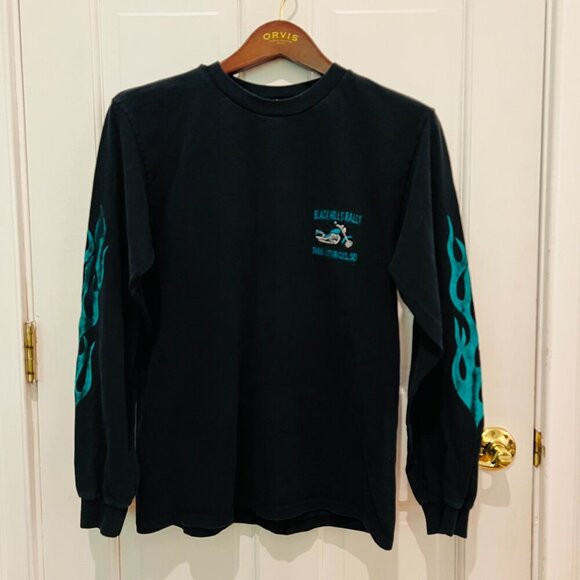 Vintage 1999 Bike Week Sturgis SD The last Great Ride Of The Century Long Sleeve - Picture 16 of 16